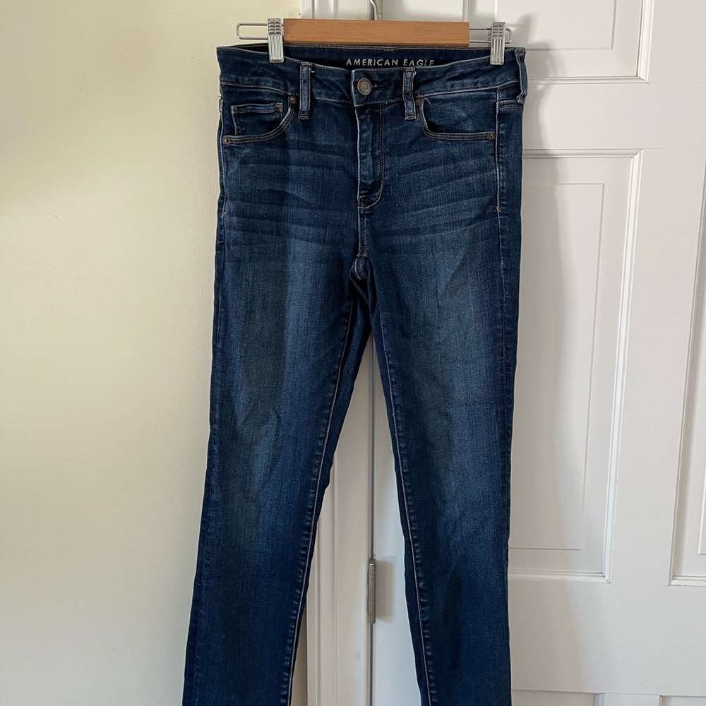 American Eagle NE(X)T Level Stretch Dark Wash Skinny Jean